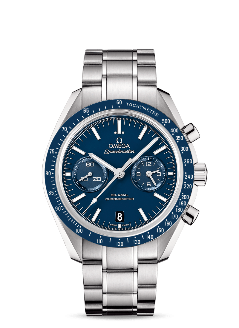 Speedmaster TWO COUNTERS Titanium Blue 44.25mm - SILKROAD