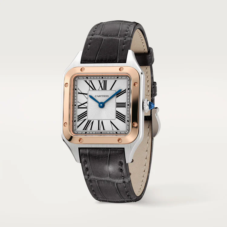 SANTOS-DUMONT Rose Gold MIx 38mm - SILKROAD