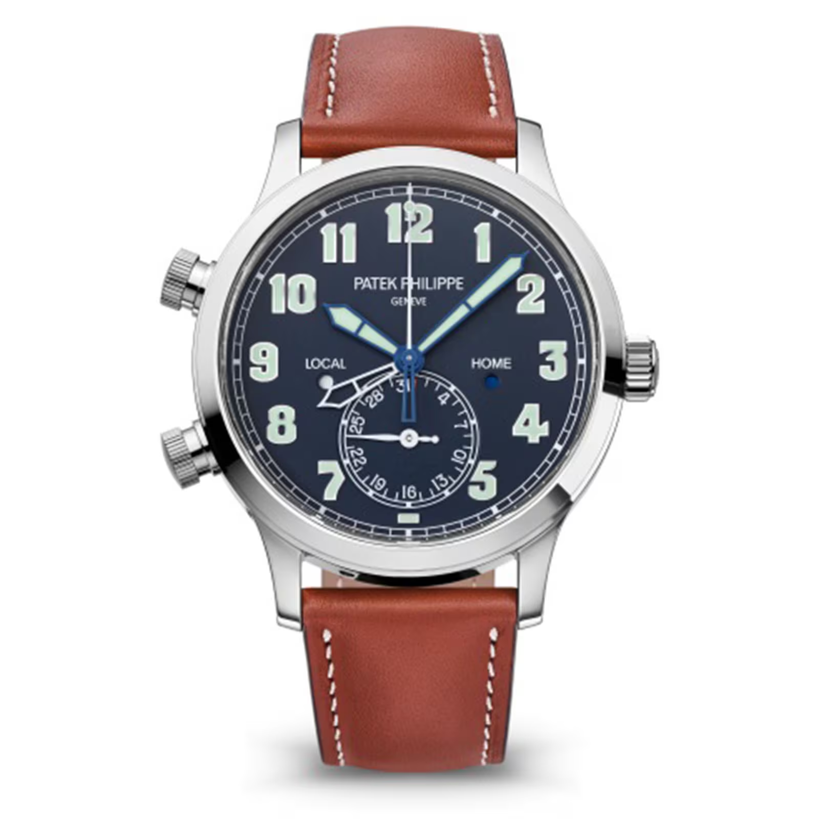 Patek Philippe Complications Calatrava Pilot Travel Time 5524G-001 42mm - SILKROAD
