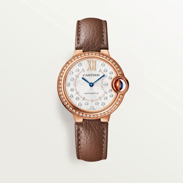BALLON BLEU Diamond Rose Gold 33mm - SILKROAD