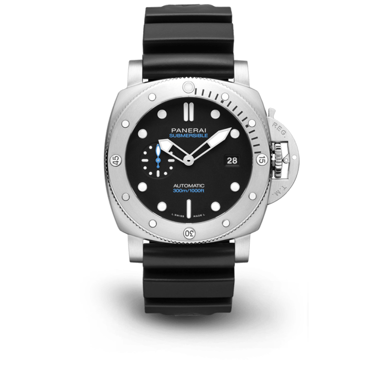 Submersible Black QuarantaQuattro 44mm - SILKROAD
