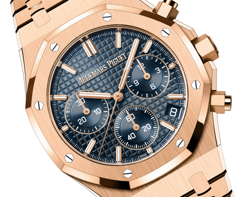ROYAL OAK Pink Gold “Bleu nuit nuage 50” Dial CHRONOGRAPH 41mm - SILKROAD