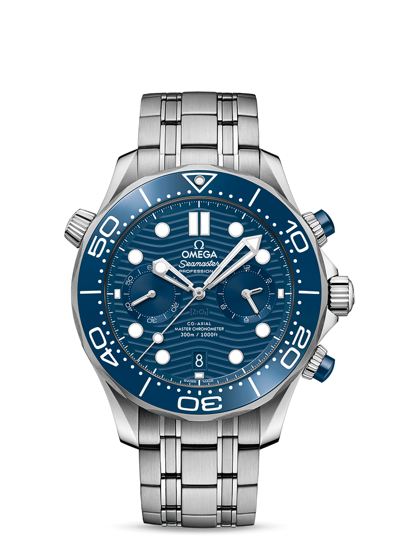 Seamaster Diver 300m CHRONOGRAPH Blue 44mm - SILKROAD