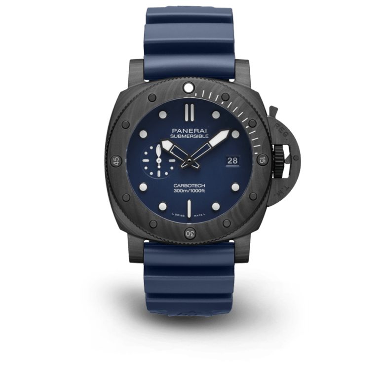 Submersible QuarantaQuattro Carbotech™ Blu Abisso 44mm - SILKROAD
