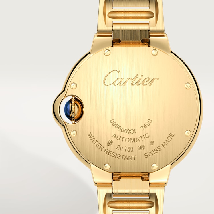 BALLON BLEU Diamond Yellow Gold 33mm - SILKROAD
