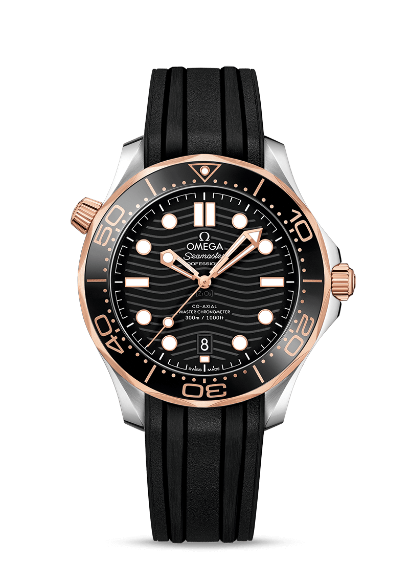Seamaster Diver 300m Black Sedna™ Gold 42mm - SILKROAD