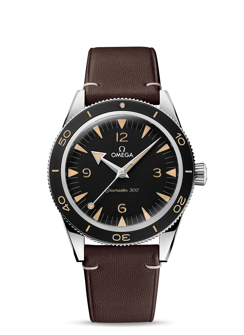 SEAMASTER 300 Black 41mm - SILKROAD