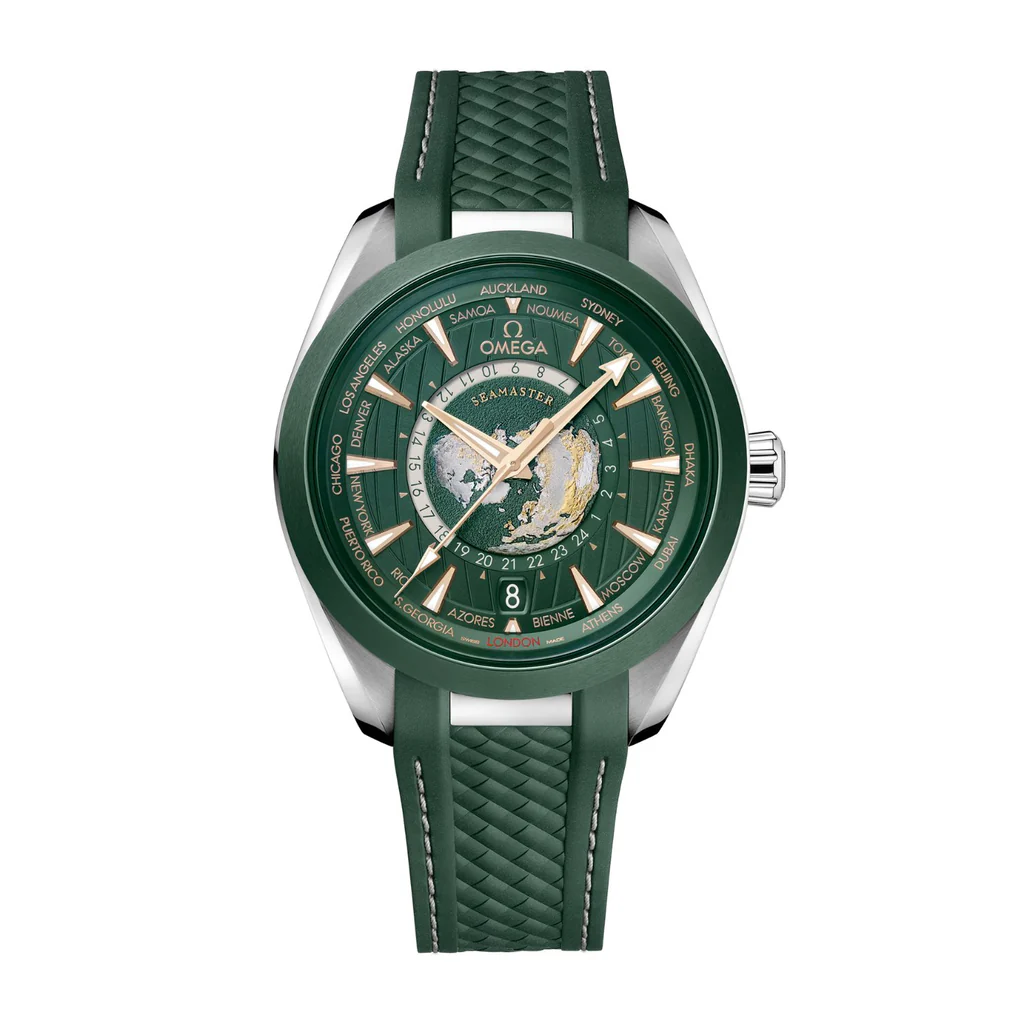 Seamaster Aqua Terra 150M Worldtimer GMT 43mm - SILKROAD