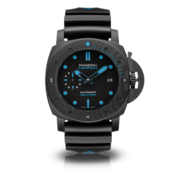 Submersible Full Black Mix Blue Carbotech™ 47mm - SILKROAD