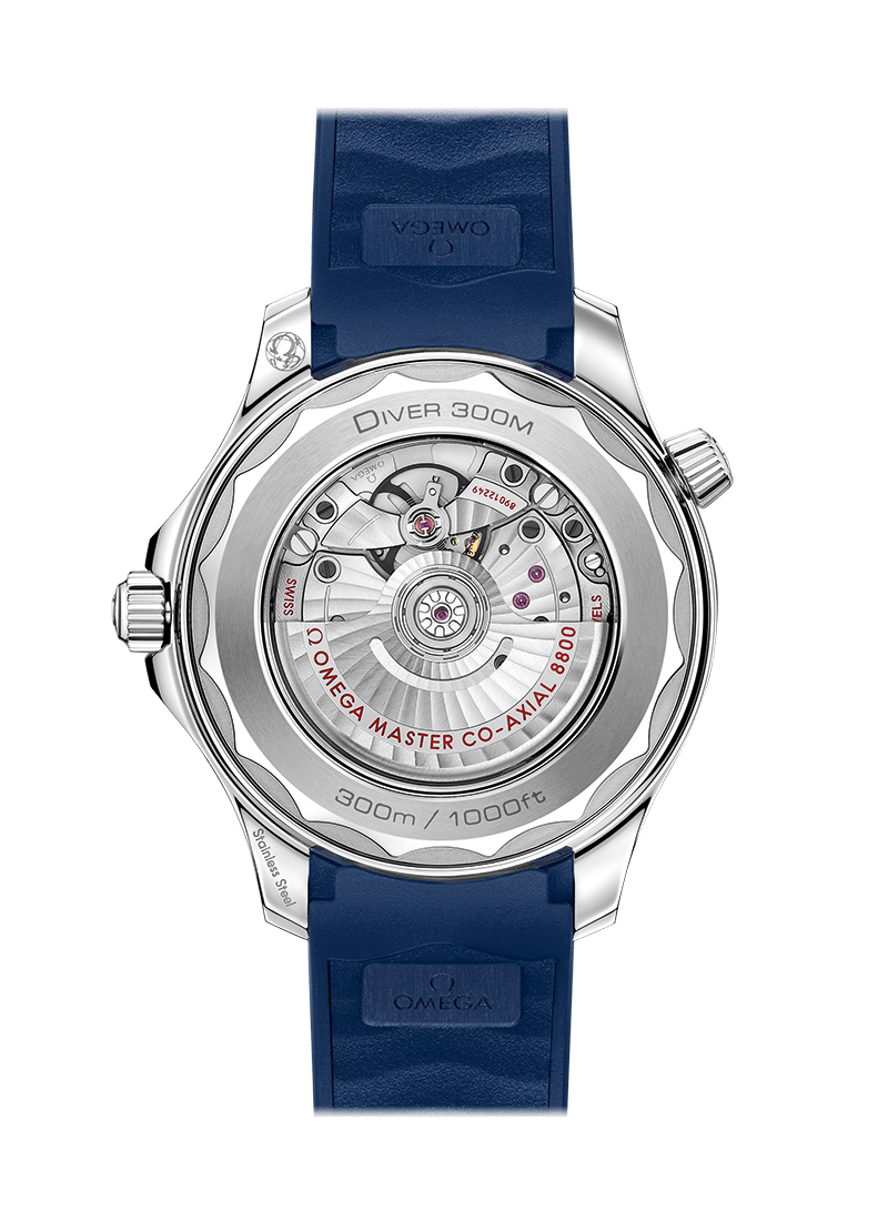 Seamaster Diver 300m Blue / Grey 42mm - SILKROAD