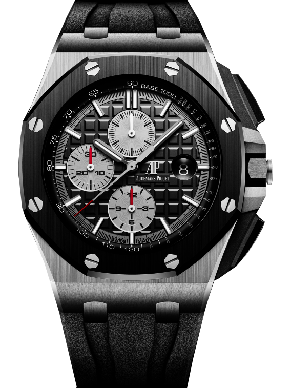 OFFSHORE Black Dial CHRONOGRAPH 44mm - SILKROAD