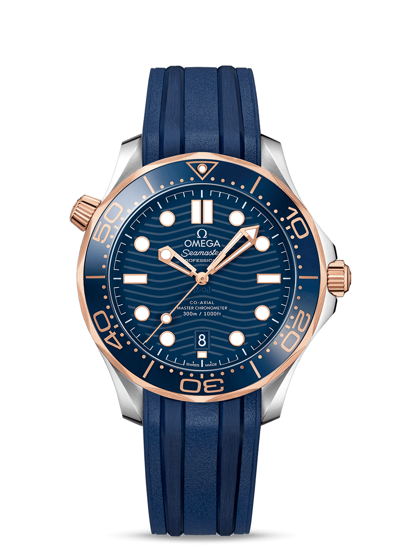 Seamaster Diver 300m Blue Sedna™ Gold 42mm - SILKROAD