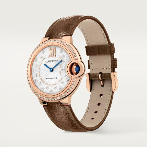 BALLON BLEU Diamond Rose Gold 33mm - SILKROAD