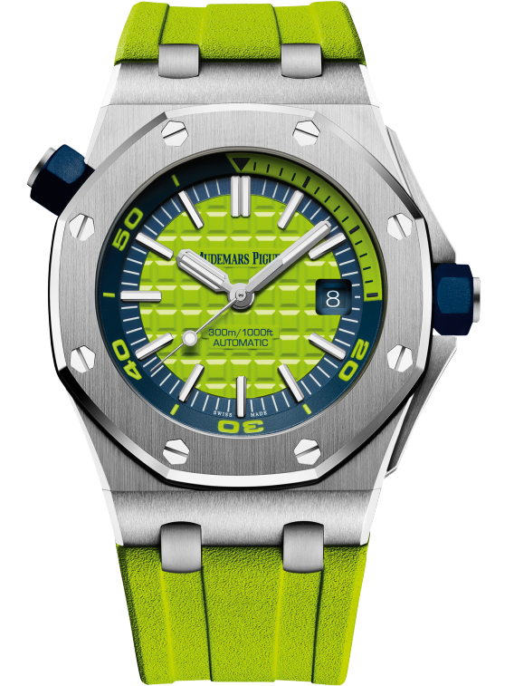 OFFSHORE DIVER Green Dial 42mm - SILKROAD