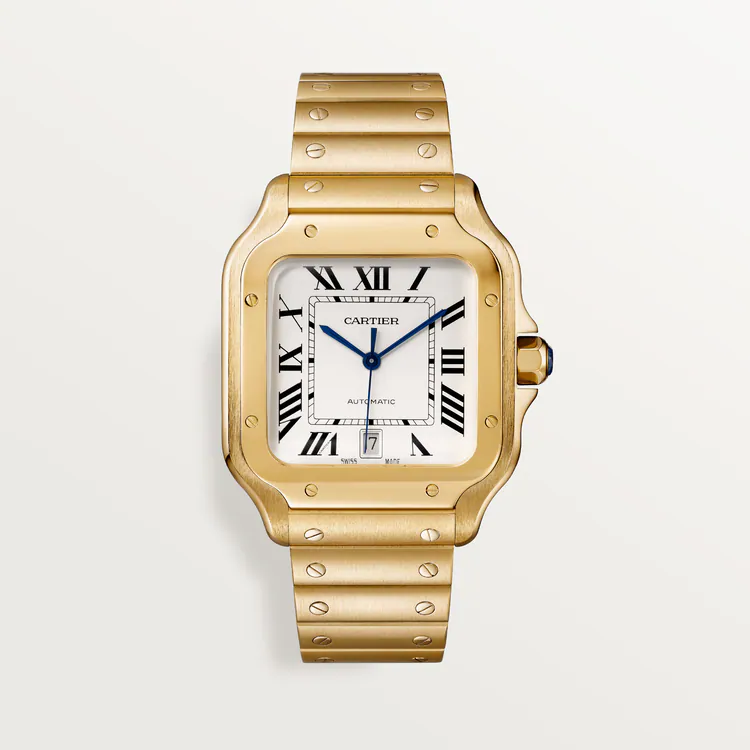 SANTOS Gold 39.8mm - SILKROAD