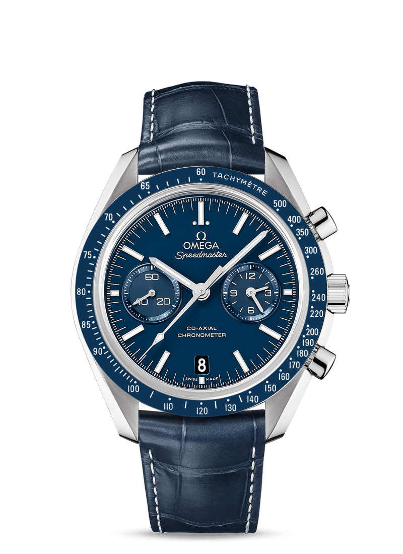 Speedmaster TWO COUNTERS Titanium Blue 44.25mm - SILKROAD