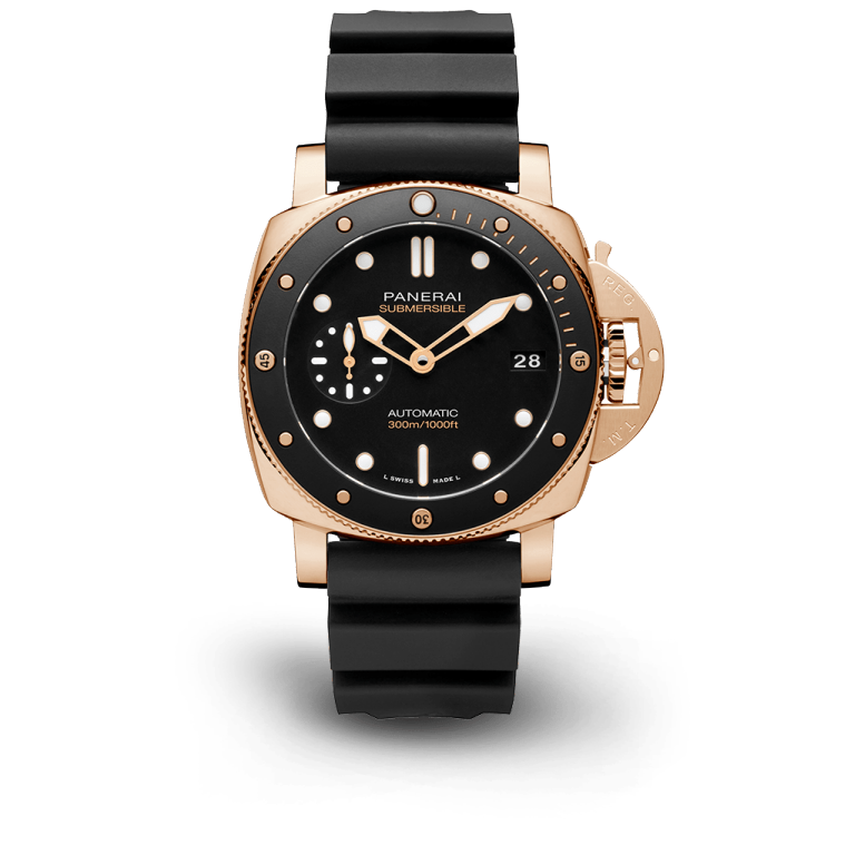 Submersible Black Goldtech™ 42mm - SILKROAD
