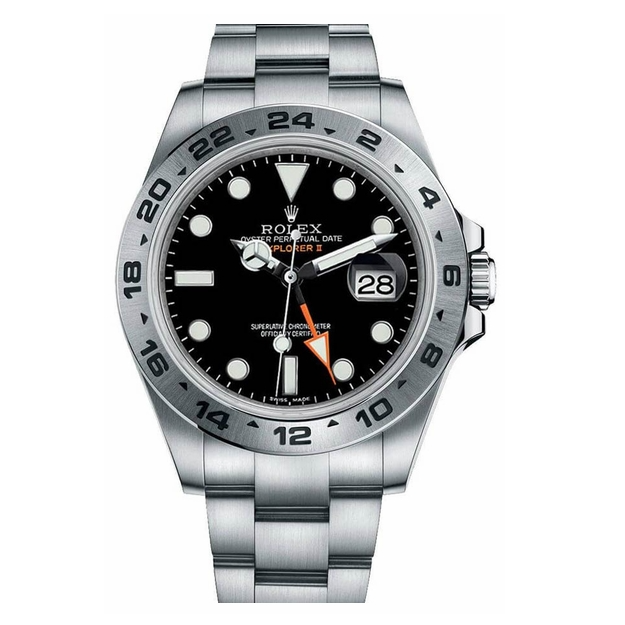Explorer II Black Dial 42mm - SILKROAD