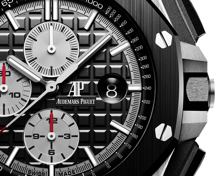 OFFSHORE Black Dial CHRONOGRAPH 44mm - SILKROAD