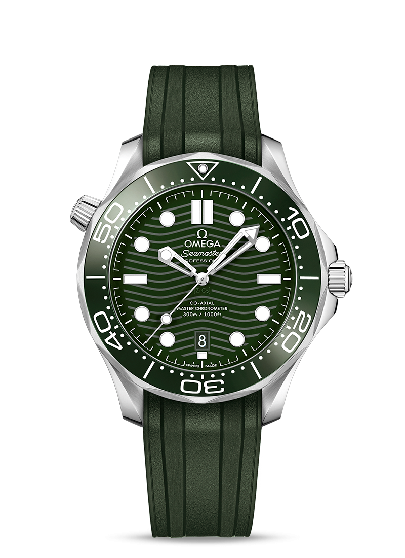 Seamaster Diver 300m Green 42mm - SILKROAD