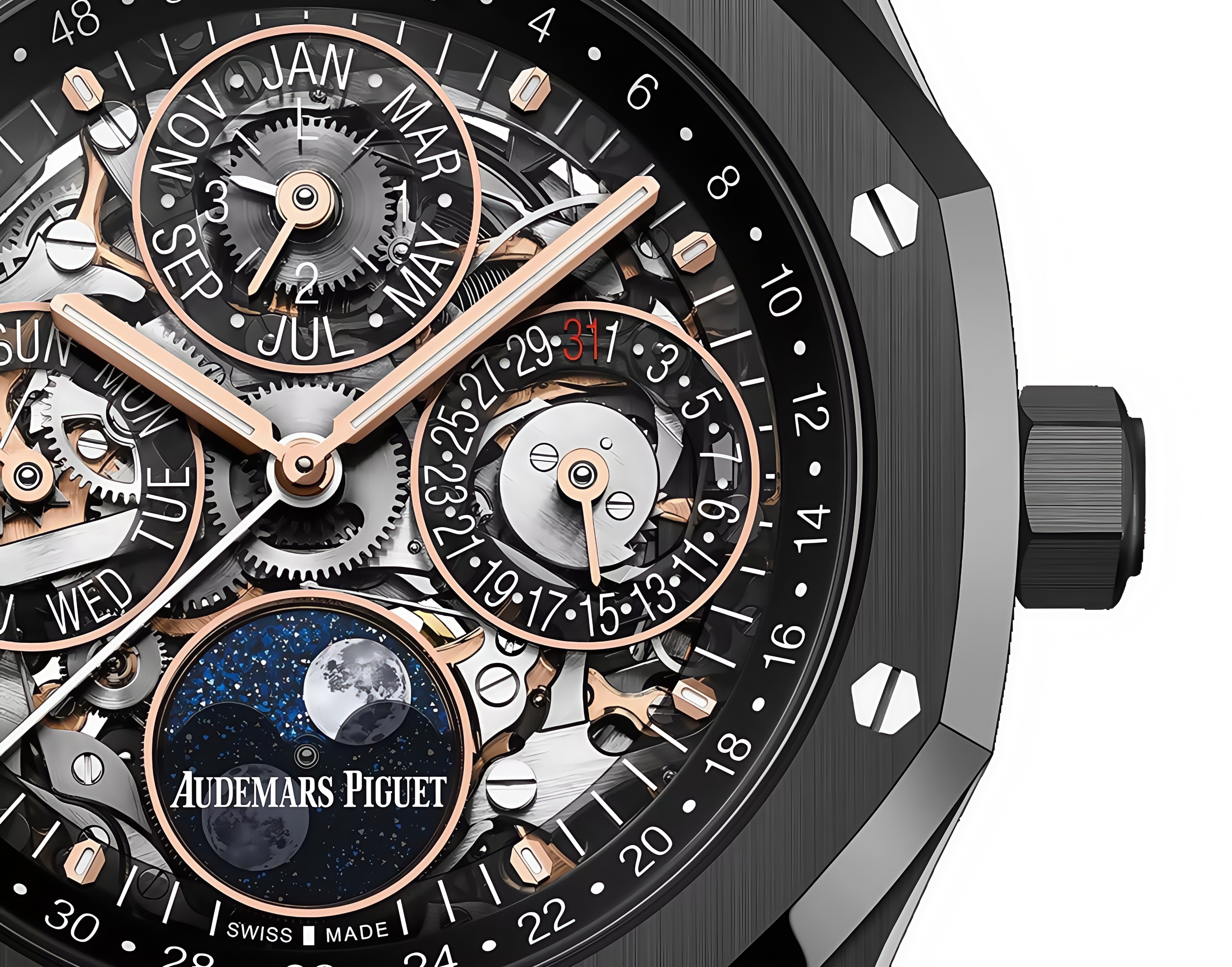 Royal Oak Perpetual Calendar Openworked - SILKROAD
