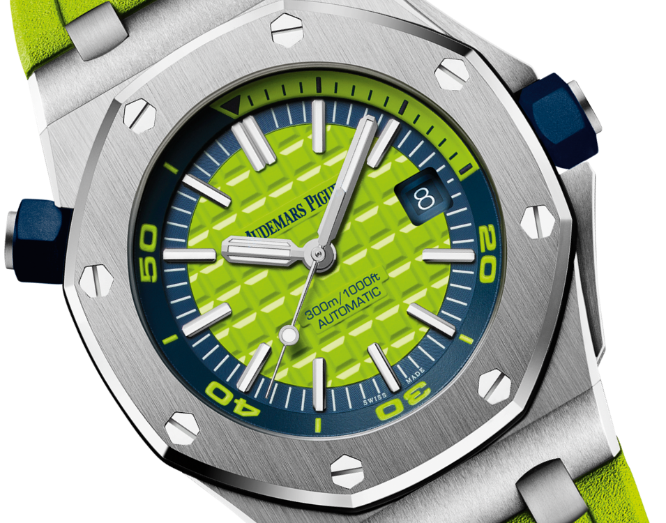 OFFSHORE DIVER Green Dial 42mm - SILKROAD