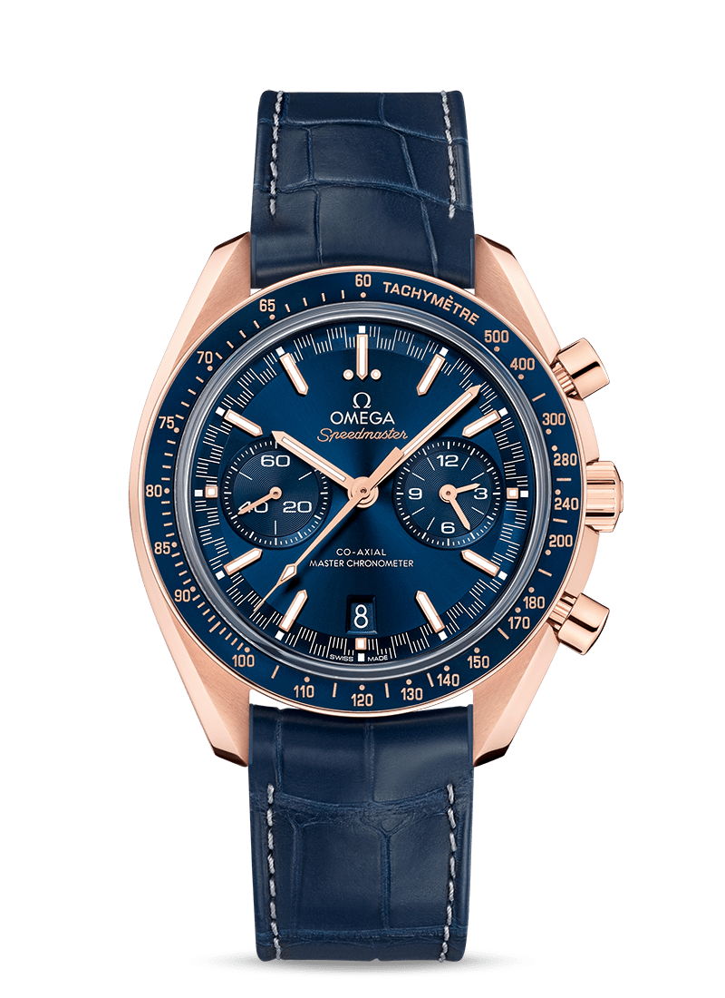 Speedmaster RACING Sedna™ gold Blue 44.25mm - SILKROAD