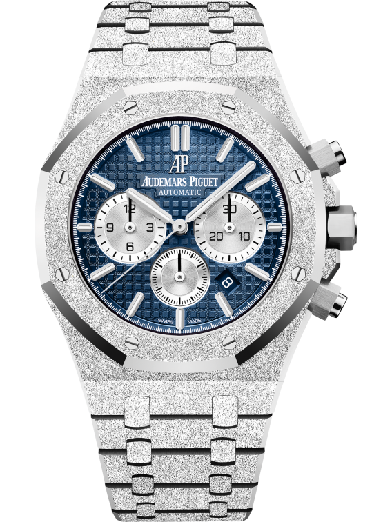 ROYAL OAK FROSTED GOLD CHRONOGRAPH Blue Dial 41mm - SILKROAD