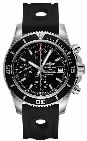 Superocean Chronograph Black 42mm - SILKROAD