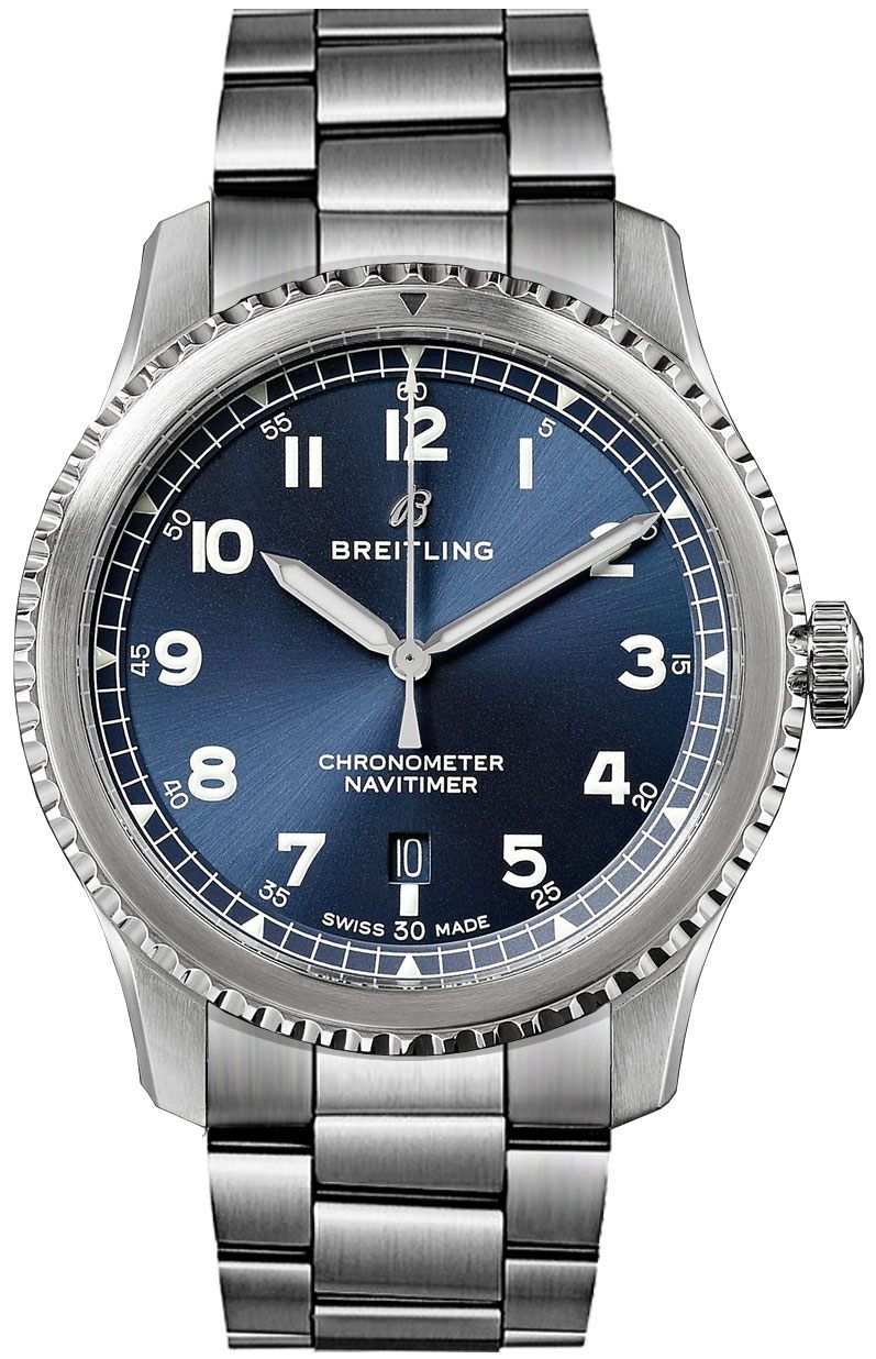 Navitimer 8 Automatic Blue Dial 41mm - SILKROAD