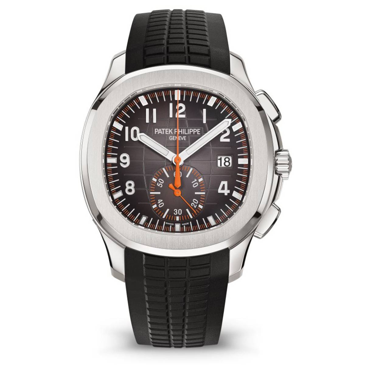 Aquanaut 5968A-001 Black Dial Chronograph 42.2 mm - SILKROAD