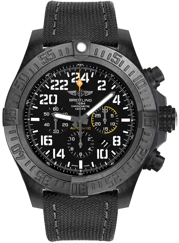Avenger Hurricane Black Dial Automatic 50mm - SILKROAD
