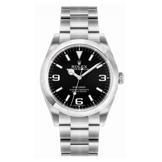 Explorer Black Dial 39mm - SILKROAD
