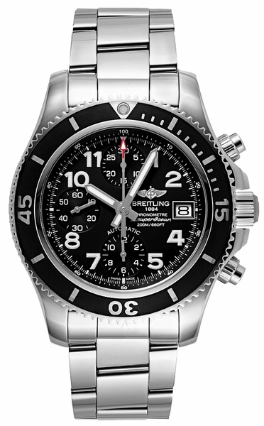 Superocean Chronograph Black 42mm - SILKROAD