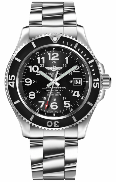 Superocean Black II 42mm - SILKROAD