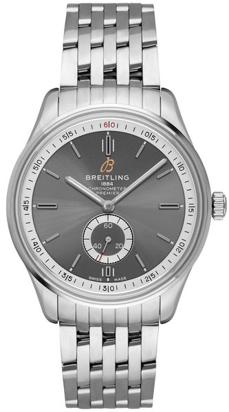 Premier Automatic Steel Anthracite Dial 40mm - SILKROAD