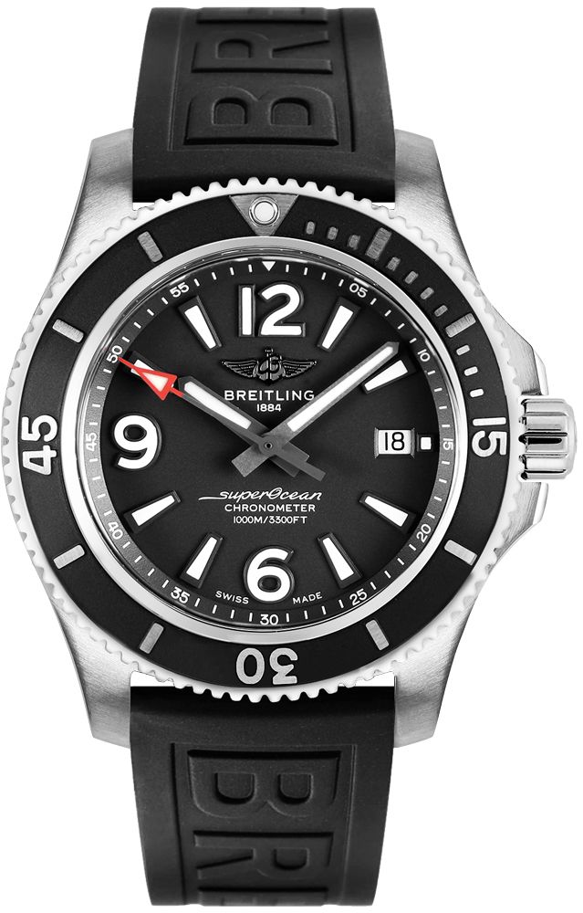 Superocean Black 44mm - SILKROAD