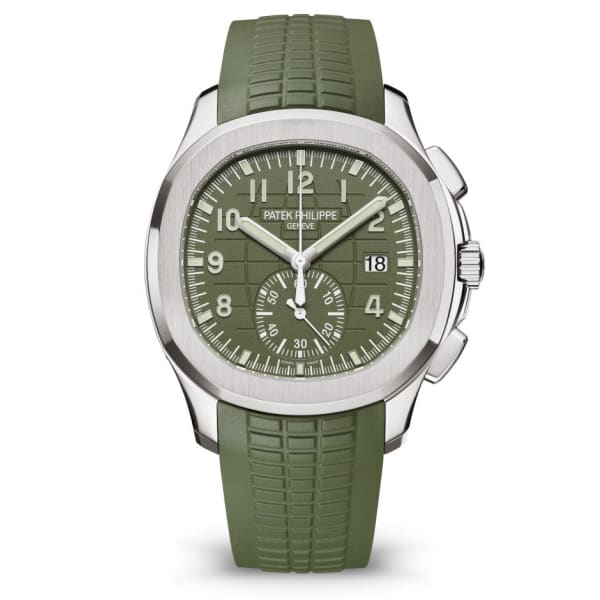 Aquanaut 5968G-010 Khaki Green 42.2mm - SILKROAD