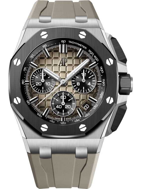 OFFSHORE Smoked Light Brown Dial CHRONOGRAPH 43mm - SILKROAD
