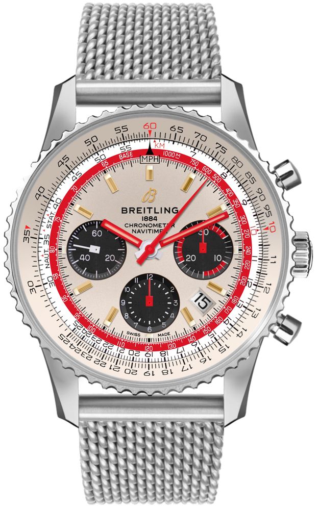 Navitimer TWA Steel 43mm - SILKROAD