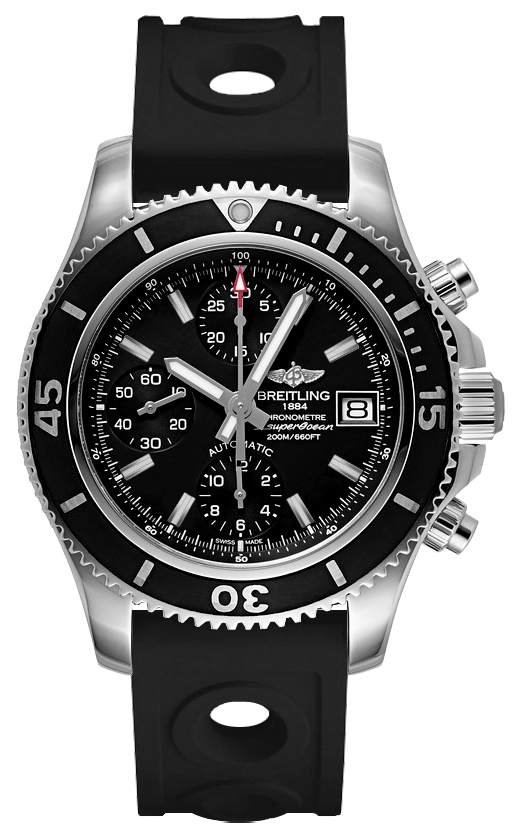 Superocean Chronograph Black 42mm - SILKROAD