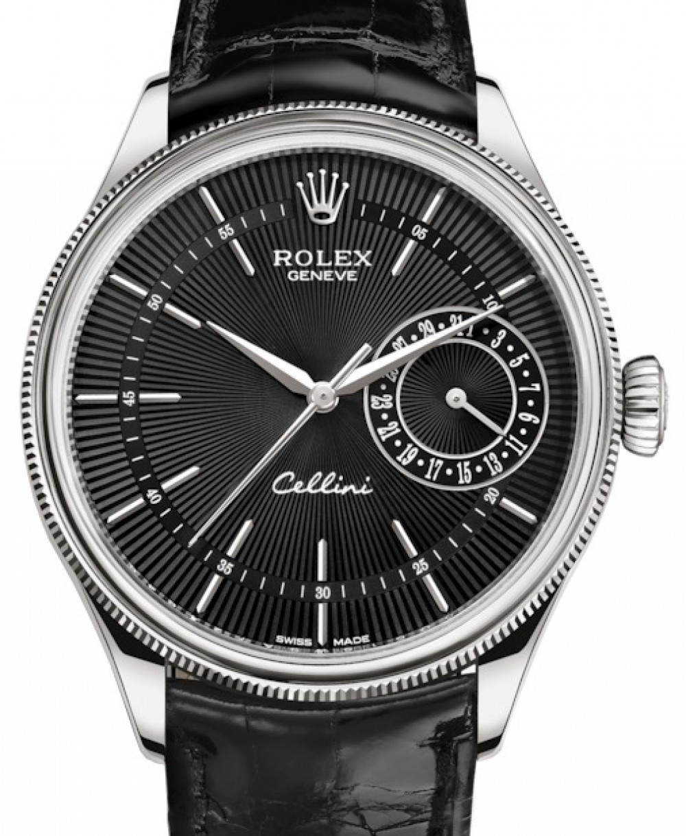 Cellini Time Date Black Dial 39mm - SILKROAD