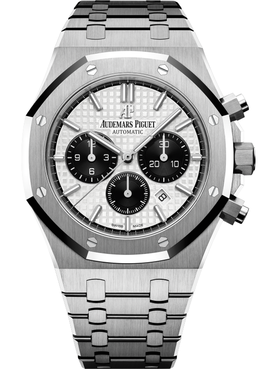 ROYAL OAK PANDA White Dial CHRONOGRAPH 41mm - SILKROAD
