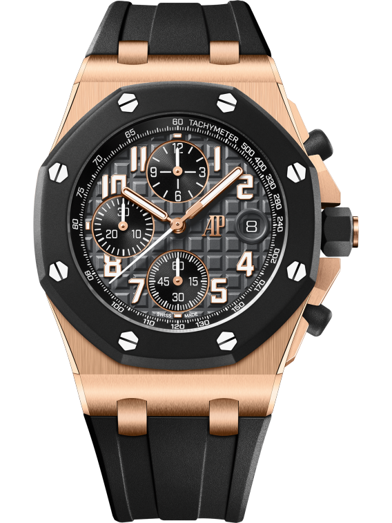OFFSHORE Pink Gold Anthracite Grey Dial CHRONOGRAPH 42mm - SILKROAD