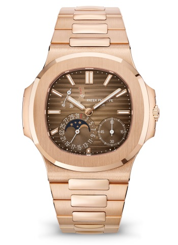 Nautilus 5712/1R-001 Moon Phase Rose Gold Watch 40mm - SILKROAD