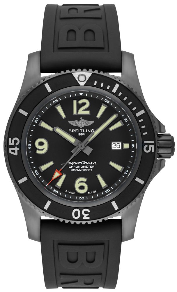 Superocean Black 46mm - SILKROAD