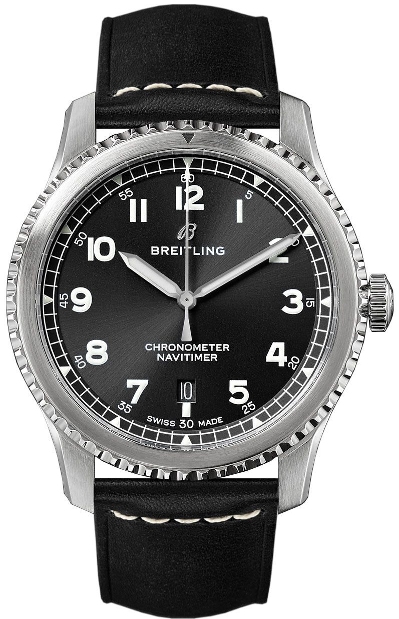 Navitimer 8 Automatic Black Dial 41mm - SILKROAD