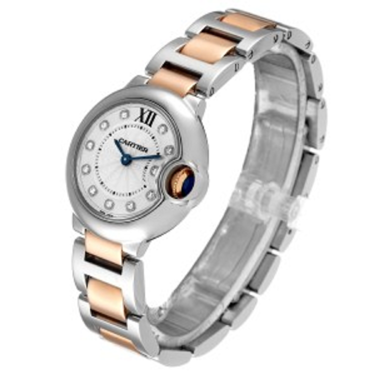 BALLON BLEU Rose Gold Mix Diamond Dial 36mm - SILKROAD