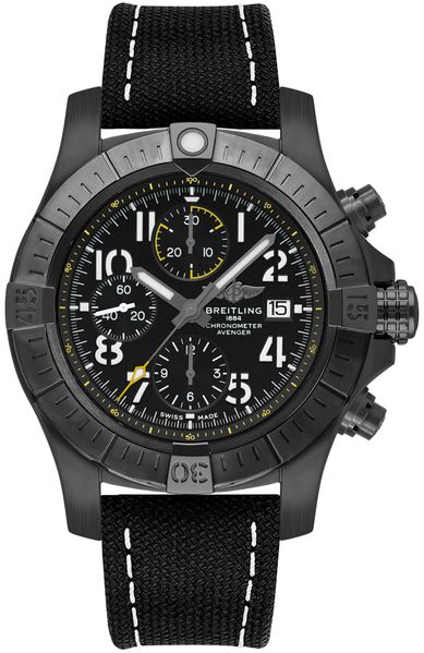 Avenger Chronograph Night Mission 45mm - SILKROAD