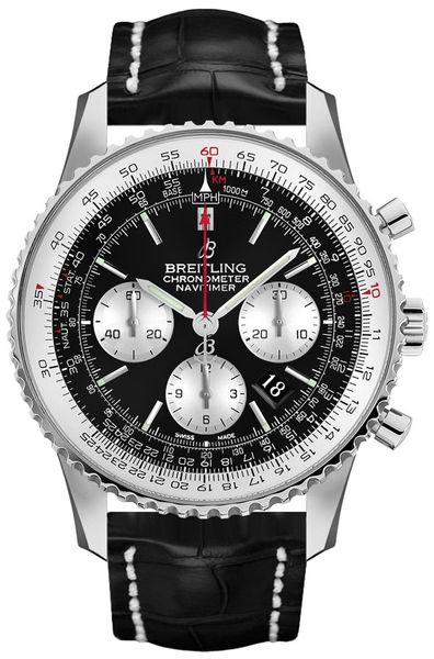 Navitimer 1 Chronograph Black Dial 46mm - SILKROAD
